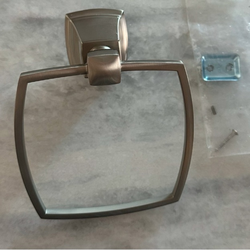 Moen Boardwalk Towel Ring in Brushed Nickel